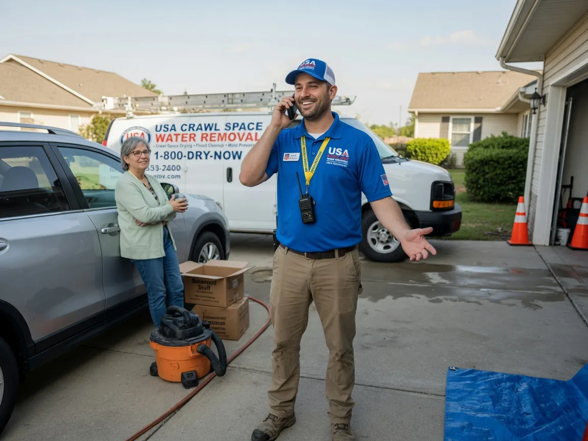 Crawl Space Water Removal Alledonia, OH FAQs